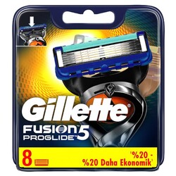 Gillette - Gillette Fusion Proglide Yedek Tıraş Bıçağı 8'li