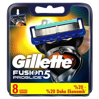 Gillette Fusion Proglide Yedek Tıraş Bıçağı 8'li - 2