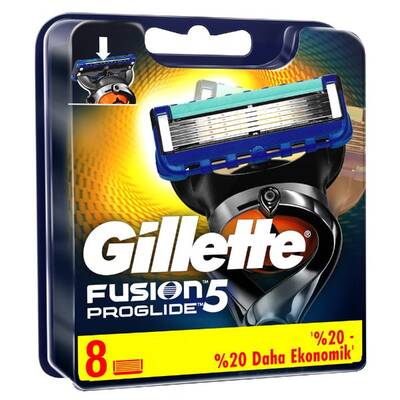 Gillette Fusion Proglide Yedek Tıraş Bıçağı 8'li - 3