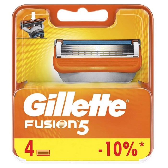 Gillette Fusion5 Yedek Tıraş Bıçağı 4'lü - 1