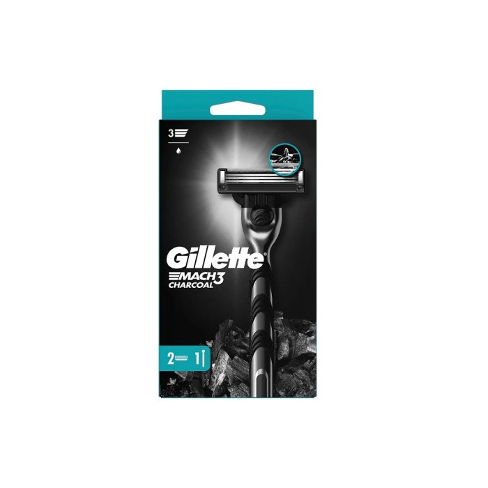 Gillette Mach3 Charcoal Yedekli Tıraş Makinesi - 2