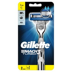 Gillette Mach3 Turbo 2 Up Tıraş Makinesi - Gillette