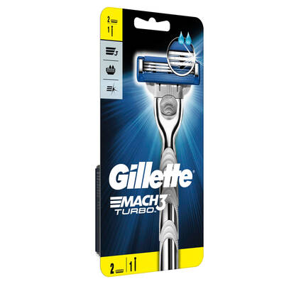 Gillette Mach3 Turbo 2 Up Tıraş Makinesi - 4