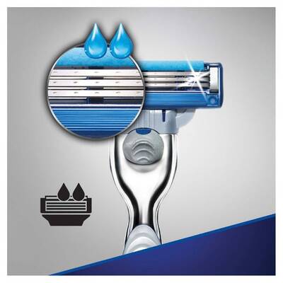 Gillette Mach3 Turbo 2 Up Tıraş Makinesi - 6
