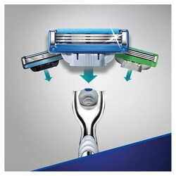 Gillette Mach3 Turbo 2 Up Tıraş Makinesi - 8