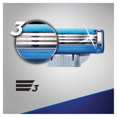 Gillette Mach3 Turbo Yedek Tıraş Bıçağı 2'li - 4