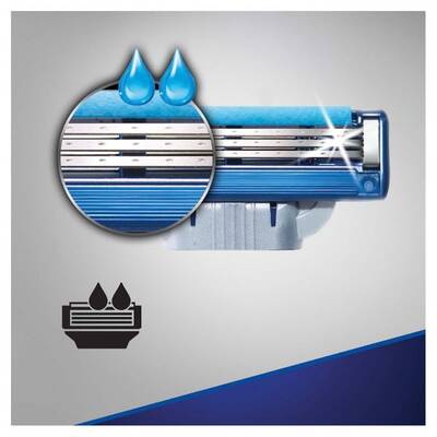 Gillette Mach3 Turbo Yedek Tıraş Bıçağı 2'li - 5