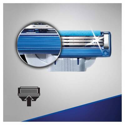 Gillette Mach3 Turbo Yedek Tıraş Bıçağı 2'li - 6