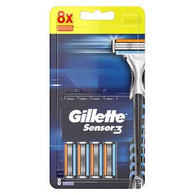 Gillette Sensor3 Yedek Tıraş Bıçağı 8'li - 2