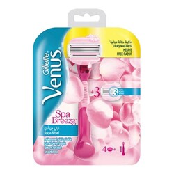Gillette Venus Breeze Kadın Tıraş Makinesi + Yedek Tıraş Bıçağı 4'lü - Gillette
