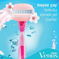 Gillette Venüs Comfortglide Spa Breeze Tıraş Makinesi + Yedek Tıraş Bıçağı 4'lü - 4
