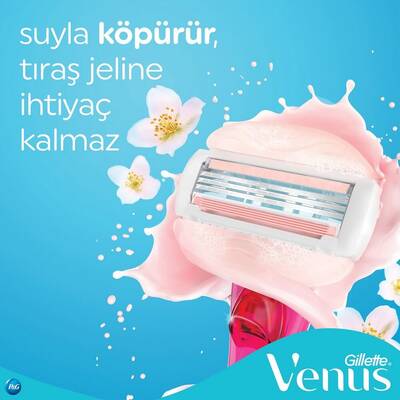 Gillette Venüs Comfortglide Spa Breeze Tıraş Makinesi + Yedek Tıraş Bıçağı 4'lü - 5