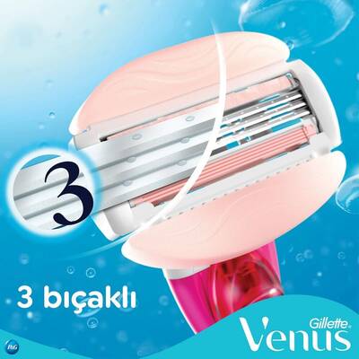 Gillette Venüs Comfortglide Spa Breeze Tıraş Makinesi + Yedek Tıraş Bıçağı 4'lü - 6