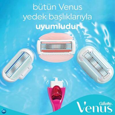 Gillette Venüs Comfortglide Spa Breeze Tıraş Makinesi + Yedek Tıraş Bıçağı 4'lü - 8
