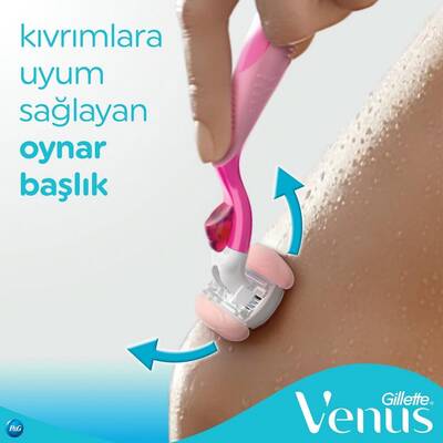 Gillette Venüs Comfortglide Spa Breeze Tıraş Makinesi + Yedek Tıraş Bıçağı 4'lü - 7