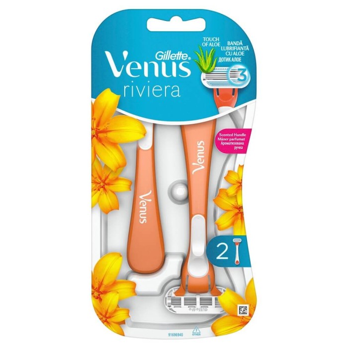 Gillette Venus Riviera Kullan At Kadın Tıraş Bıçağı 2'li - 1
