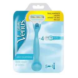 Gillette Venus Tıraş Makinesi + 4'lü Yedek Tıraş Bıçağı - Gillette