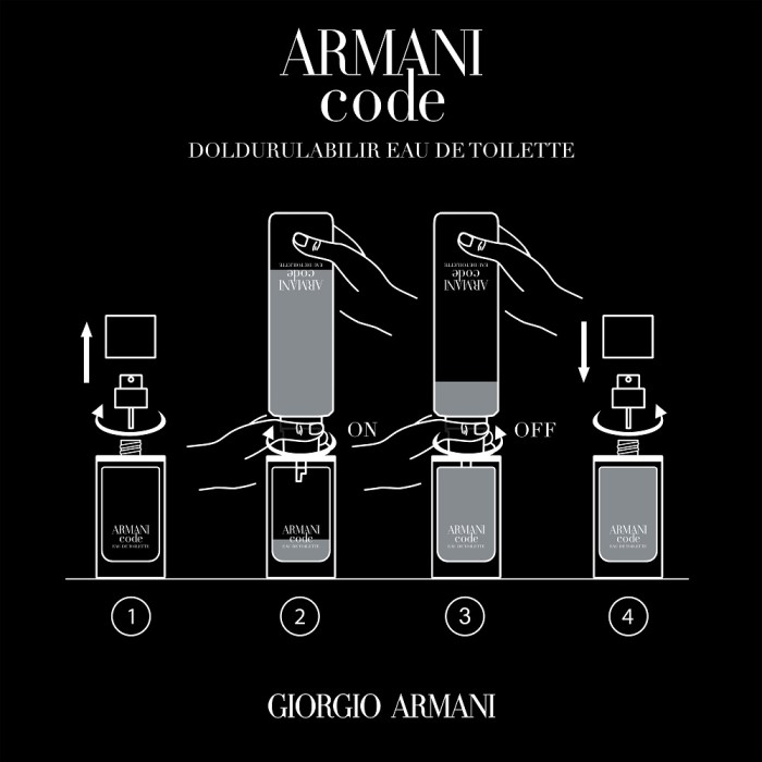 Giorgio Armani Code Homme Erkek Parfüm Edt 200 Ml - 3
