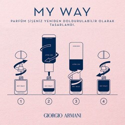Giorgio Armani My Way Kadın Parfüm Edp Intense 90 Ml - 5