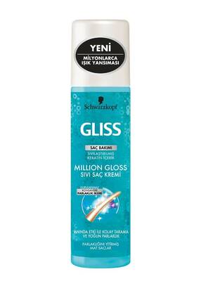 Gliss Million Gloss Sıvı Saç Kremi 200 Ml - 1