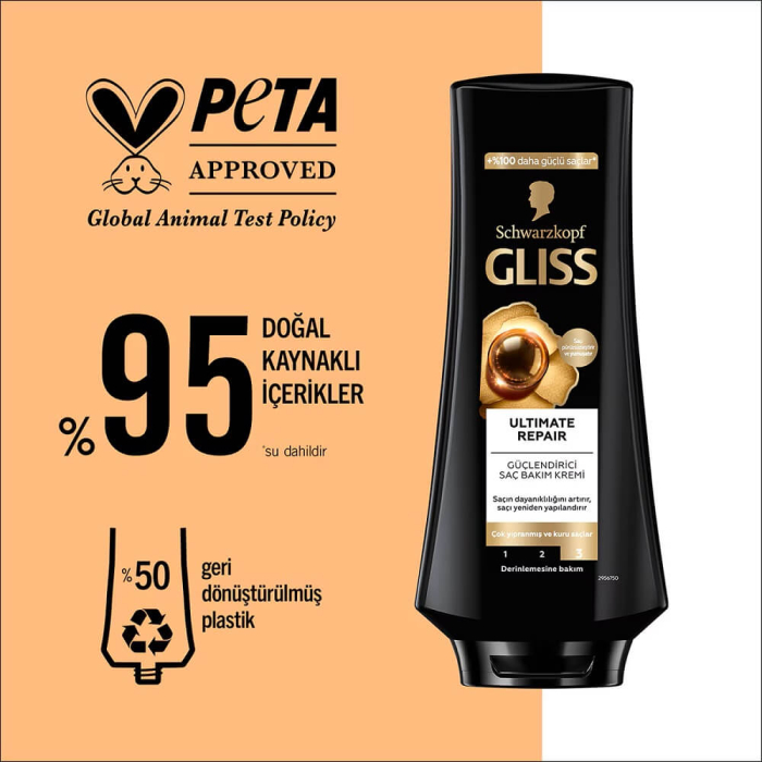 Gliss Ultimate Repair Saç Kremi 360 Ml - 7