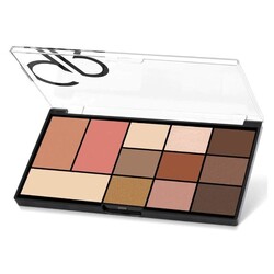 Golden Rose City Style Face&Eye Palette 01 Warm - Golden Rose