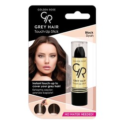 Golden Rose Gray Hair Beyaz Kapatıcı Saç Ruju 01 Black - Golden Rose