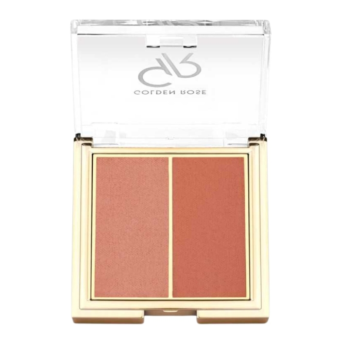 Golden Rose Iconic Blush Duo No:02 Peachy Coral - 1