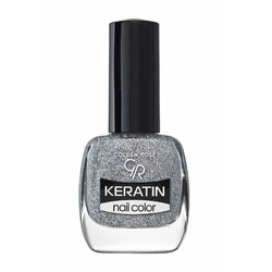 Golden Rose Keratin Nail Color Glitter No:401 - Golden Rose