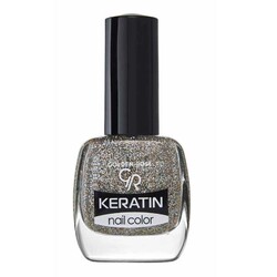 Golden Rose Keratin Nail Color Glitter No:402 - Golden Rose