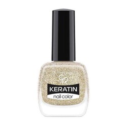 Golden Rose Keratin Nail Color Glitter No:403 - Golden Rose