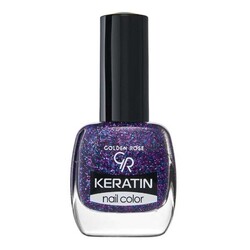Golden Rose Keratin Nail Color Glitter No:414 - Golden Rose