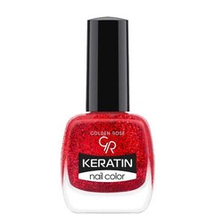 Golden Rose Keratin Nail Color Glitter No:415 - Golden Rose