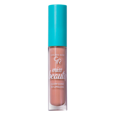 Golden Rose Miss Beauty Glow Shine 3D Lipgloss 03 Soft Peach - 1