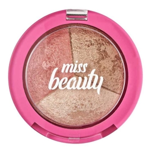 Golden Rose Miss Beauty Trio Glow Baked - Golden Rose