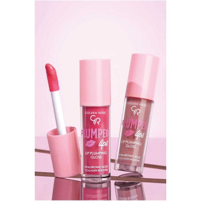 Golden Rose Plumped Lips Lip Plumping Gloss 204 - 4