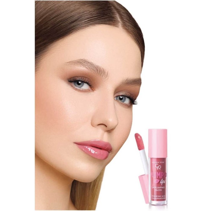 Golden Rose Plumped Lips Lip Plumping Gloss 205 - 5