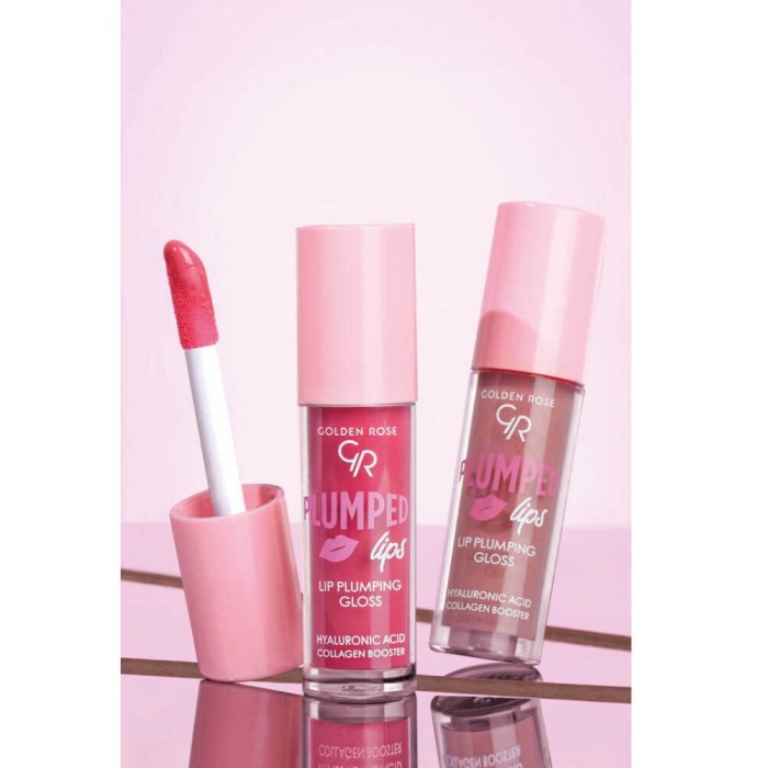 Golden Rose Plumped Lips Lip Plumping Gloss 208 - 4