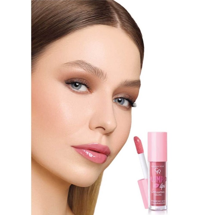 Golden Rose Plumped Lips Lip Plumping Gloss 208 - 5