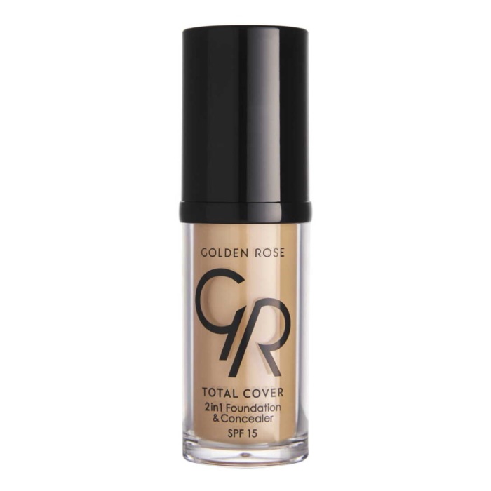 Golden Rose Total Cover 2in 1 Fondöten ve Kapatıcı 22 - 1