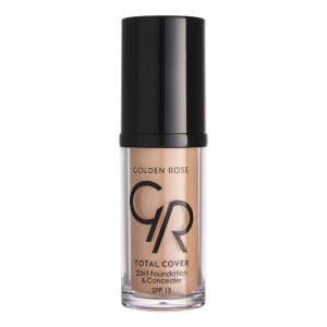 Golden Rose Total Cover 2in 1 Fondöten&Kapatıcı 07 