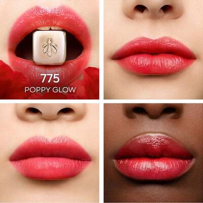 Guerlain Kiss Kiss Bee Glow Lip 775 Poppy - 3