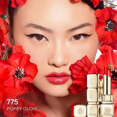 Guerlain Kiss Kiss Bee Glow Lip 775 Poppy - 5