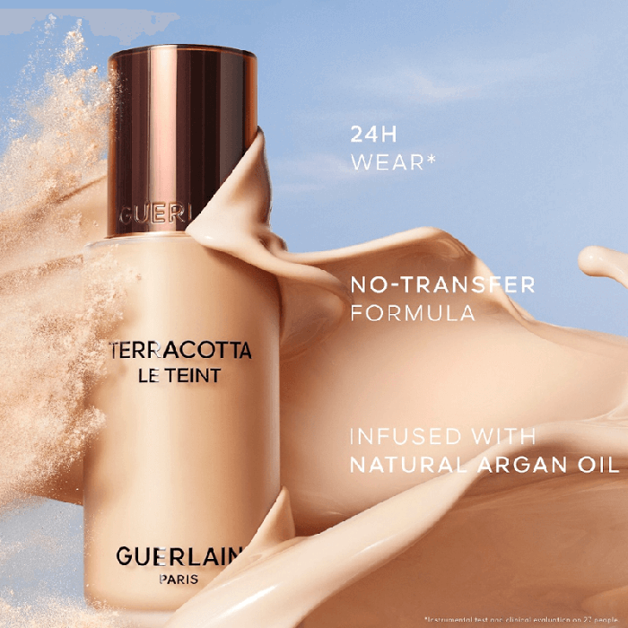 Guerlain Terracotta Le Teint Fluid Mat Foundation 2W - 4
