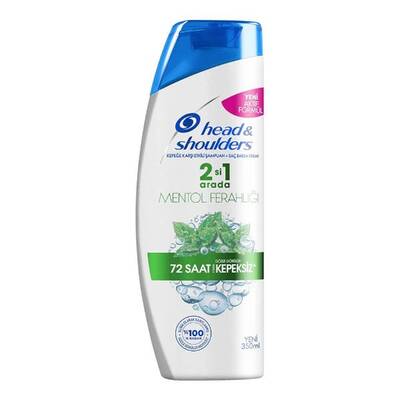 Head&Shoulders 2'si 1 Arada Şampuan Mentol Ferahlığı 350 Ml - 1