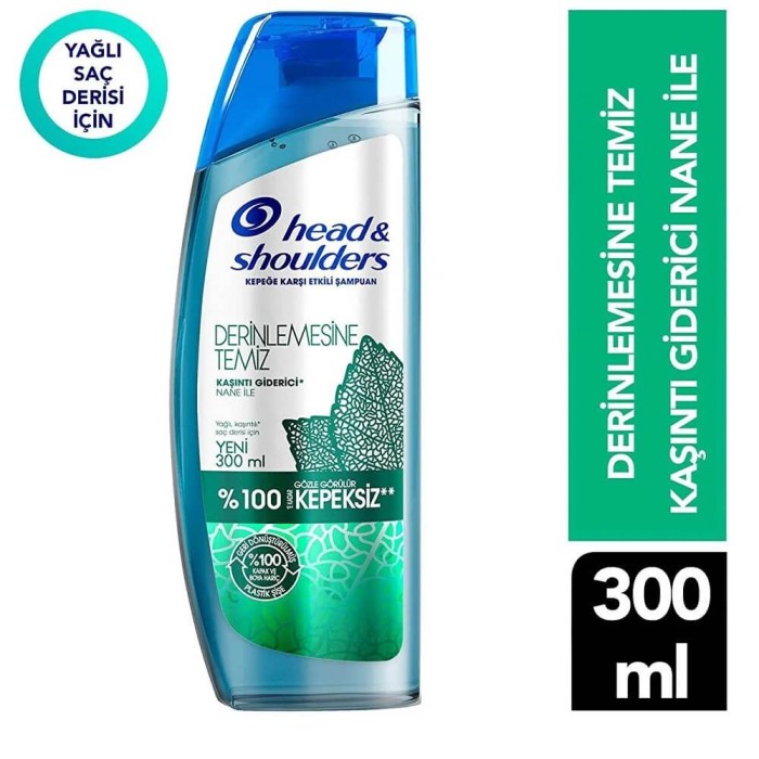 Head & Shoulders Derinlemesine Temiz Kaşıntı Giderici Şampuan 300 Ml - 1