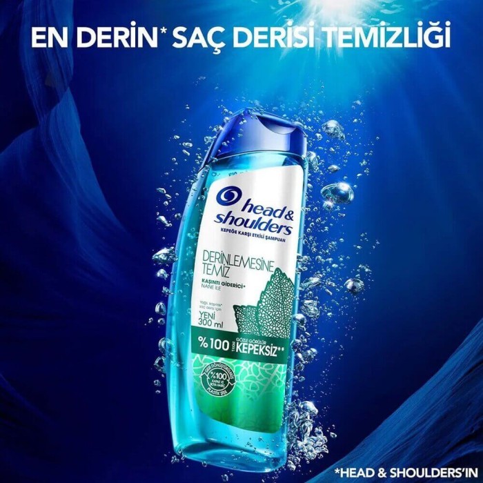 Head & Shoulders Derinlemesine Temiz Kaşıntı Giderici Şampuan 300 Ml - 2