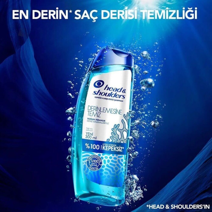 Head & Shoulders Derinlemesine Temiz Saç Derisi Detoksu Şampuan 300 Ml - 3