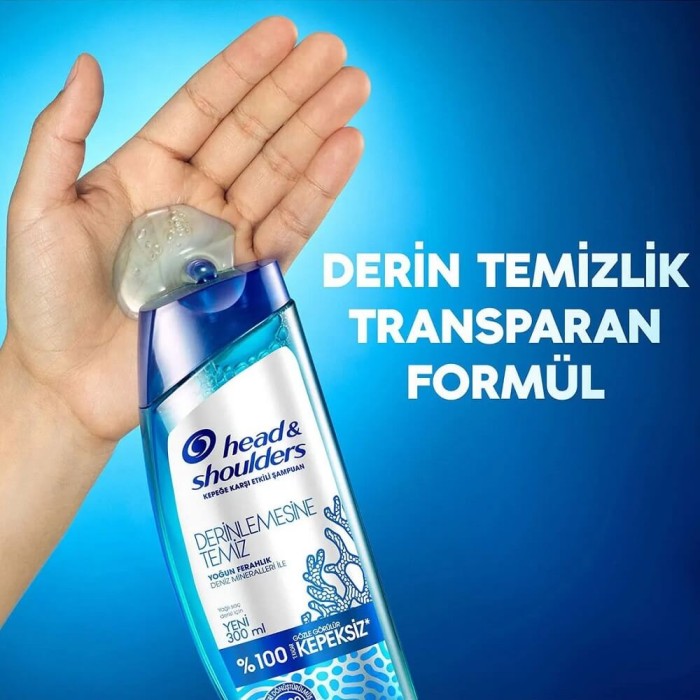 Head & Shoulders Derinlemesine Temiz Saç Derisi Detoksu Şampuan 300 Ml - 5