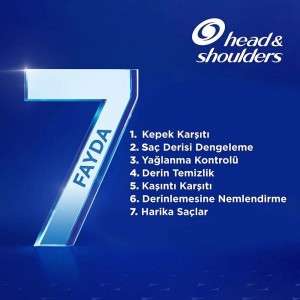 Head & Shoulders Multi 7in1 Action Şampuan 300 Ml - 5